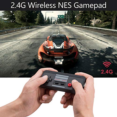 4 Pack Usb Nes Controller, Wiresless Classic Retro Pc Gamepad Replacement Nes Game Joystick Compatible For Windows Pc Ios Mac Linux Raspberry Pi (Mulit) #TOP3