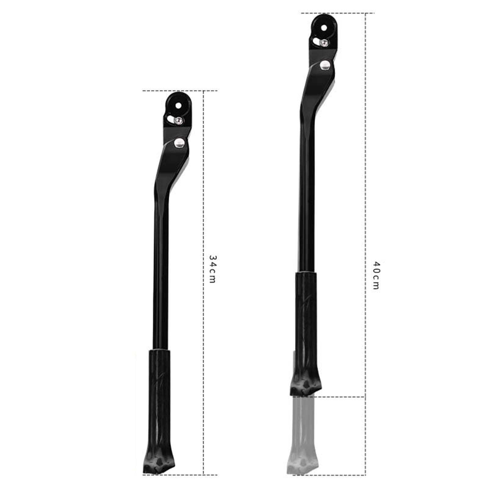 DYNWAVE Bike Kickstand Rear Adjustable Height Side Rear Kick Bikes Holder Cycling Accessories Bicycle Kick Stand for 26in 27.5in 29in 700C Wheel BMX