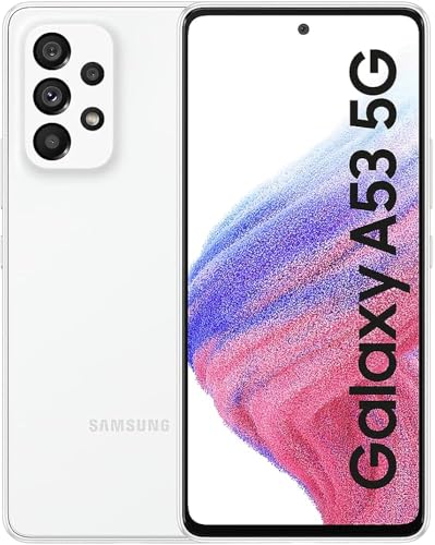 Samsung Galaxy A53 5G 128GB White Unlocked (Renewed)