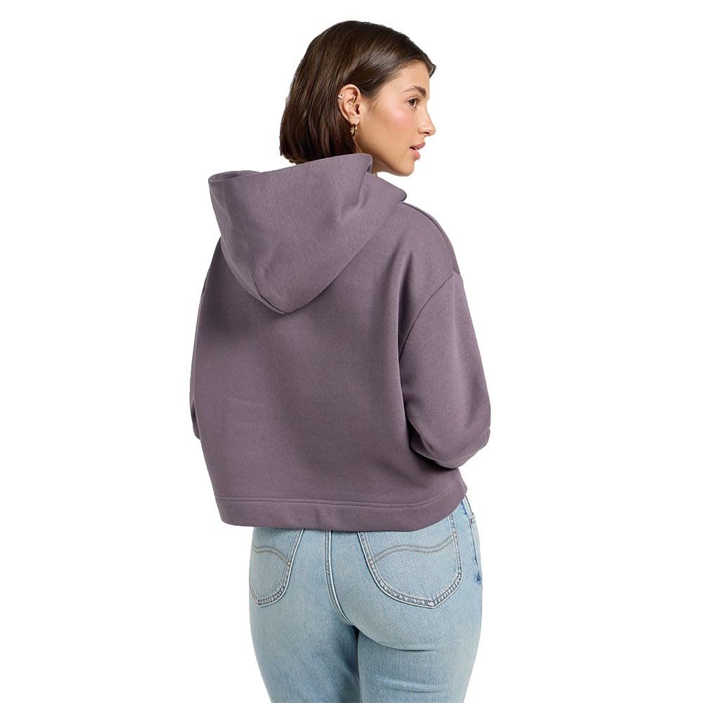 Lee Bluza z kapturem Kobiety Cropped Hoodie