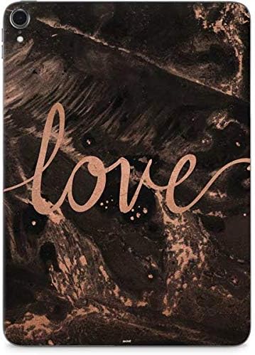 Skinit Decal Tablet skin compatible with iPad Pro 11in (2020) - Officially Licensed Love Rose Gold Black Design