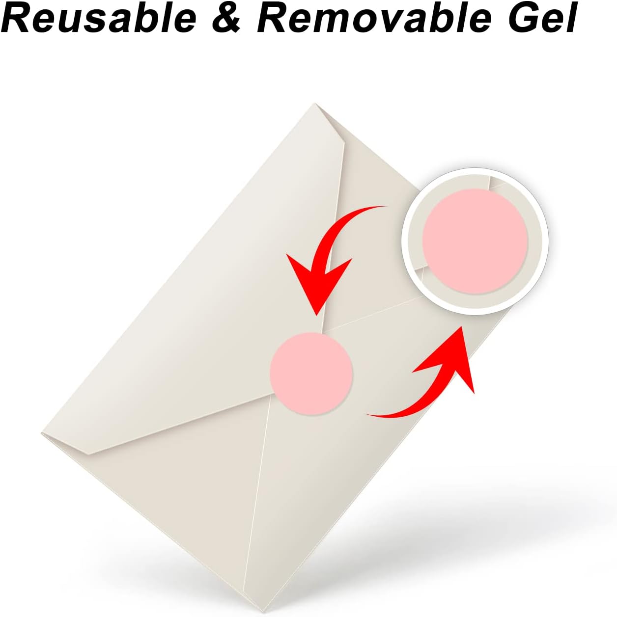 500 PCS Dot Stickers Roll 1 Inch Round Color Coding Labels Inventory Vinyl Circle Decals Removable Writable Pink - Image 4