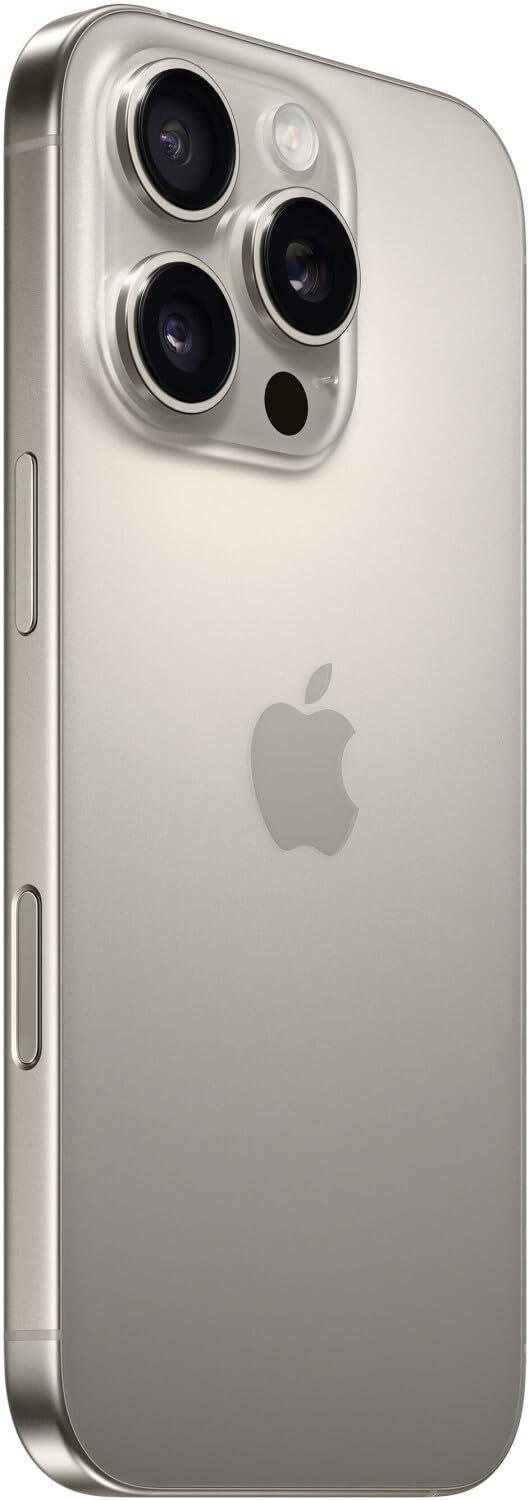 Apple iPhone 16 Pro, 256GB, Titan Natur (Generalüberholt)