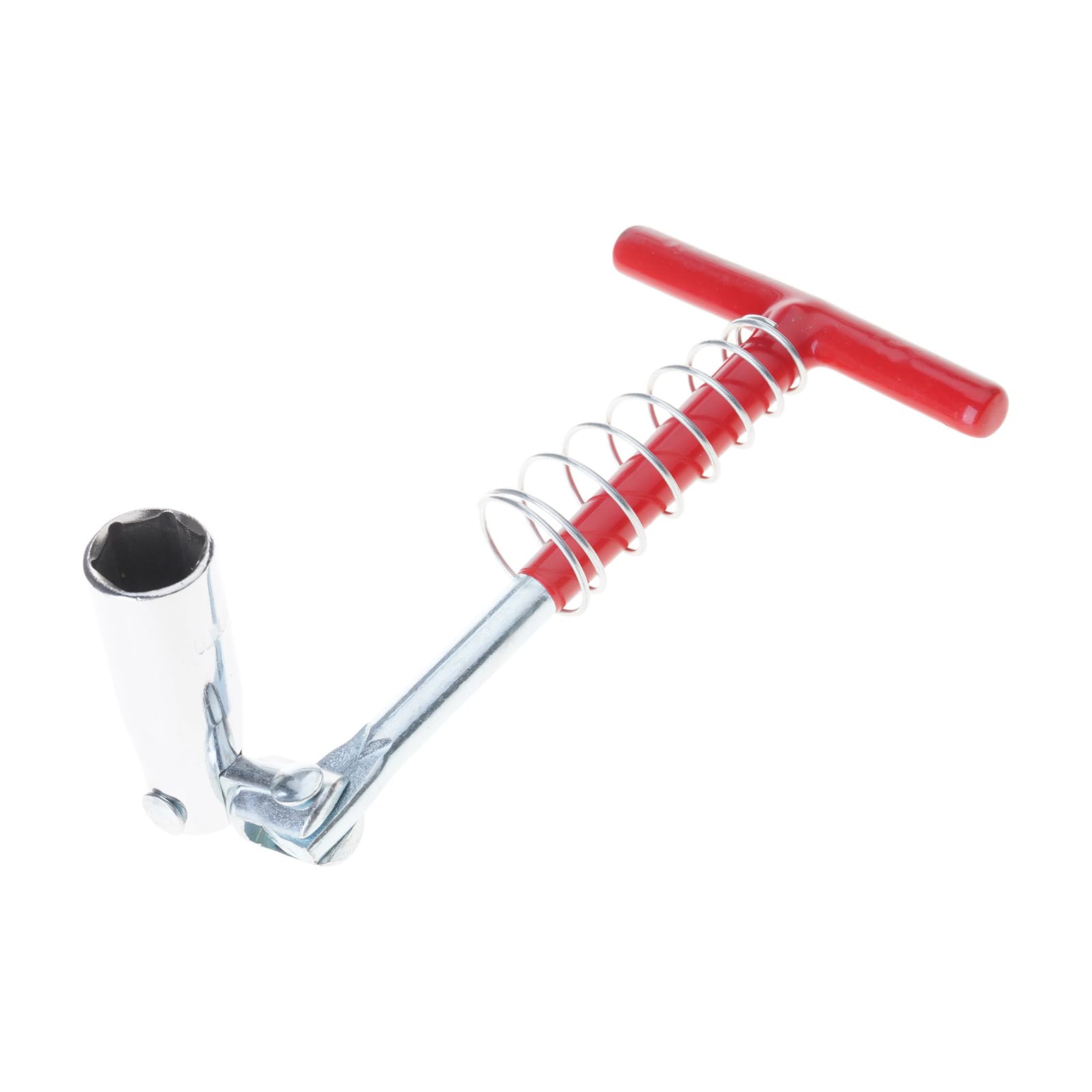 HGENAHGTF Sparks Plugs Socket Wrench Double 16mm 21mm Size Heat Treated Alloy Steel Ergonomic Grip Suitable for Mechanics Narrow Space Sparks Plugs Socket