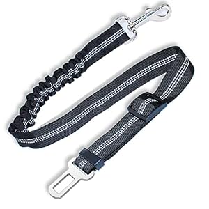 GoBuyer Dog Car Headrest Seat Belt 2 Pack for Pet Dogs Safety Harness Travel Accessories in UK, with Adjustable Heavy…