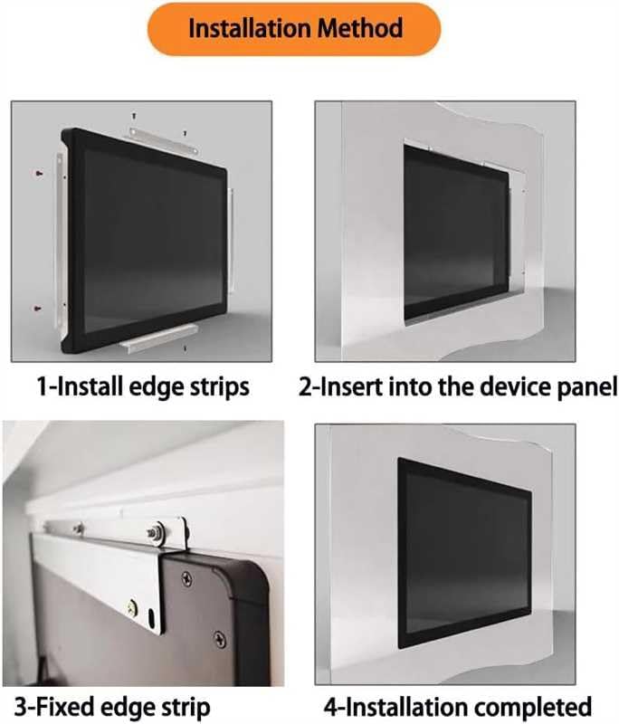 Miniatura 8 de Monitor de pantalla táctil capacitiva de marco abierto de 21.5 pulgadas, pantalla táctil industrial Resolución de 1920 x 1080 Relación de aspecto