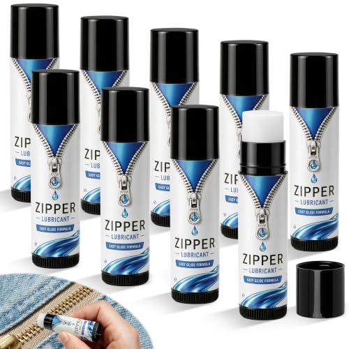9 PCS Zipper Wax Snap &amp; Lubricant Sticks for Hunting Metal Plastic Zippers
