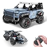 OWNONE 1 Off Road Pickup 4x4 Building Kit, 2 in 1 Stem...
