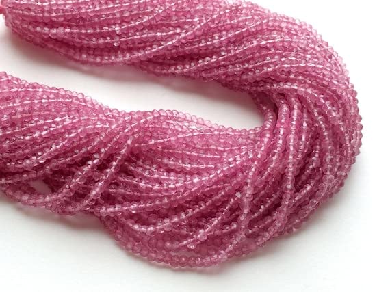Quartz rose naturel pour créer un collier personnalisé cadeau d'anniversaire
