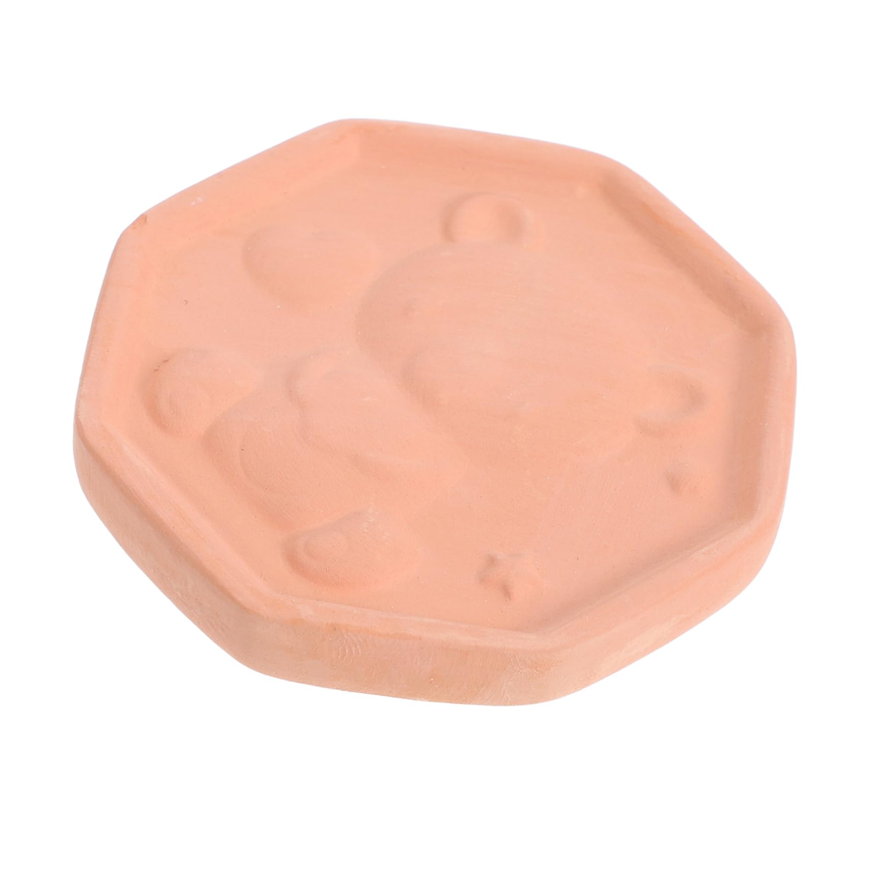 CiieeoDorable Brown Sugar Softener Terracotta Bear Food Storage Container Moisture Sugar for Daily Use