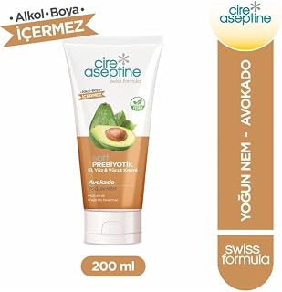 Cire Aseptine Soft Prebiyotik Avokado El,Yüz Ve Vücut Kremi 200 Ml