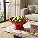 Imagen de Sharplace Pedestal Bowl Creativo Frutero con Base para Exhibir Frutas Organizador para Dulces Y Centro de Mesa Práctico Adecuado para Fiestas Y Uso Di