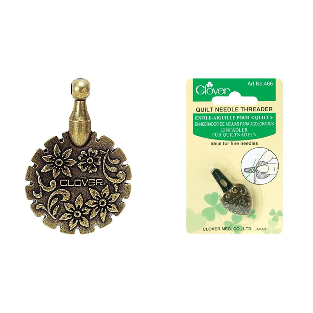 Coupe-Fil & enfile Aiguille Clover pour Quilting et Couture Précise