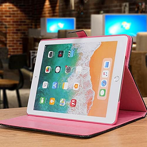 Changjia for iPad Air 13 Inch Case M4 2026/M3 2025/M2 2024, iPad Pro 12.9 (6th/5th Gen 2022/2021),Cute Crown Rhinestones Elegant PU Leather Auto Sleep/Wake Stand Protective Case for iPad Air 13",White by Changjia - Image 8