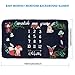 Yinuoday Fleece Baby Monthly Milestone Blanket Extra Large Photography Background Blanket Thick Backdrop Prop Swaddle for Single & Twins (for Twins)