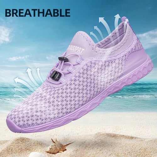 Image of DOUSSPRT Women's Water Shoes Quick Drying Sports Aqua Shoes