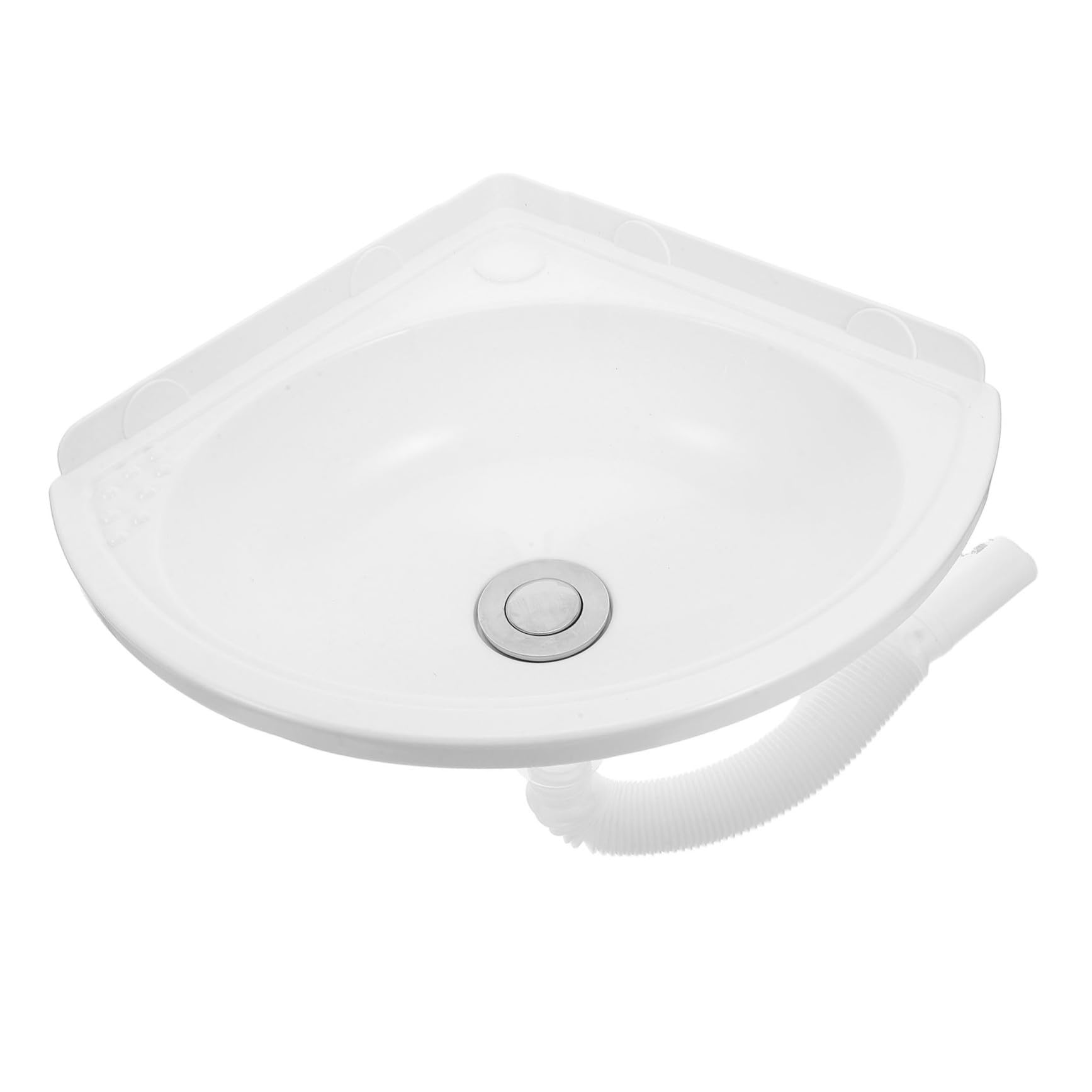 Évier mural triangulaire compact : la solution lavabo gain de place pour WC étroits