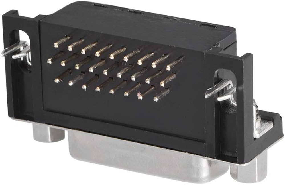 Amazon.co.jp: XYWHPGV D-subコネクタメスソケット26ピン3列直角ポート