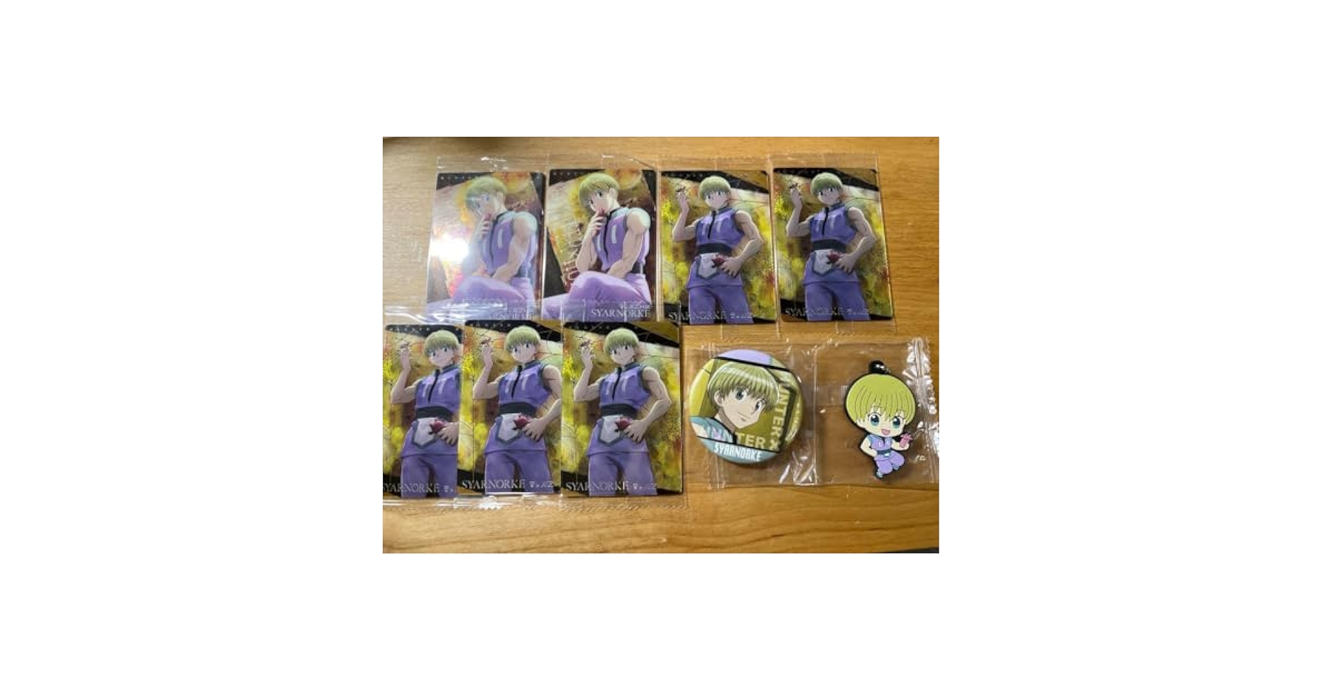 Amazon.co.jp: ハンターハンター シャルナーク グッズセット