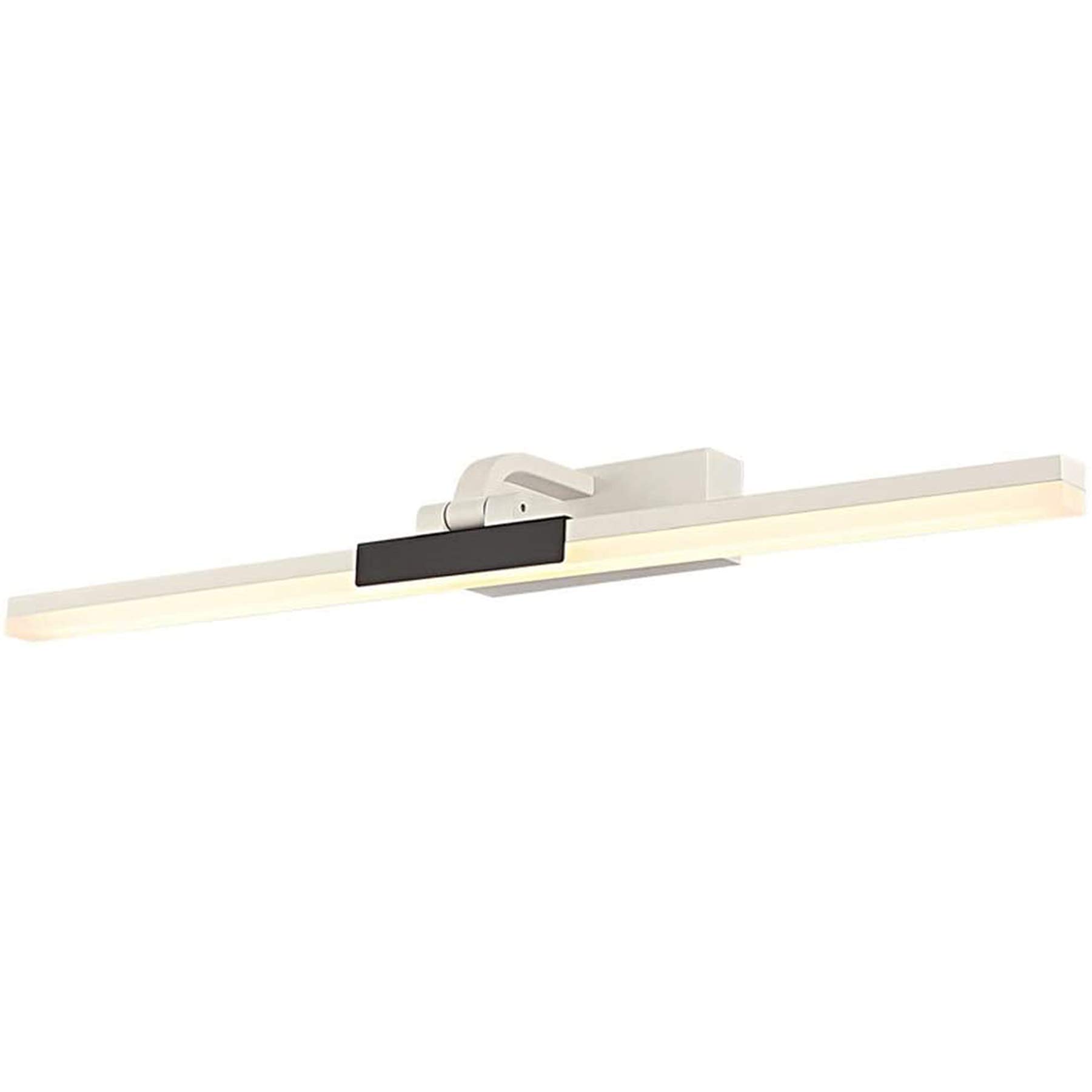 Badezimmerspiegelleuchten, LED-Make-up-Licht, Moderne versenkbare Spiegel-Frontlampe für Waschraum, Bad, Wandleuchten, Halterung, Warmweiß, 9 W