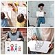 2 Stück Doppelseitiges Mini Whiteboard, A4 Klein Whiteboard Trocken Abwischbar, Langlebige Tragbare Whiteboards mit 8 Marker 2 Board Radierer, Small Dry Erase White Board für Kinder Schüler