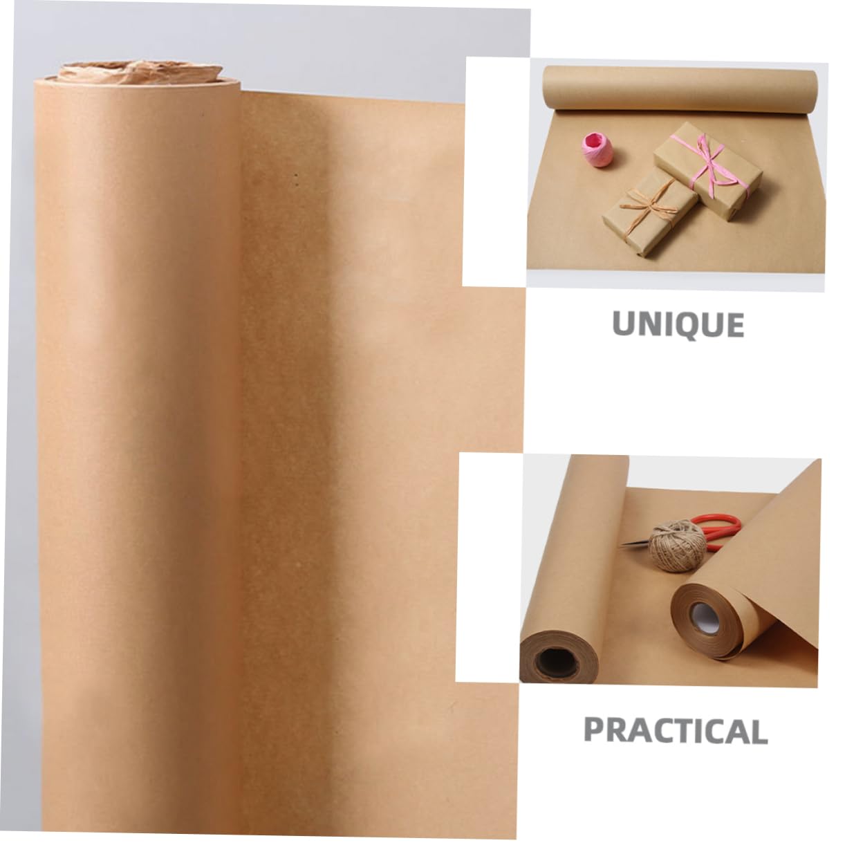 SEWACC Papel De Pulpa De Madera Para Envolver Para Regalos y Manualidades Diseño Clásico