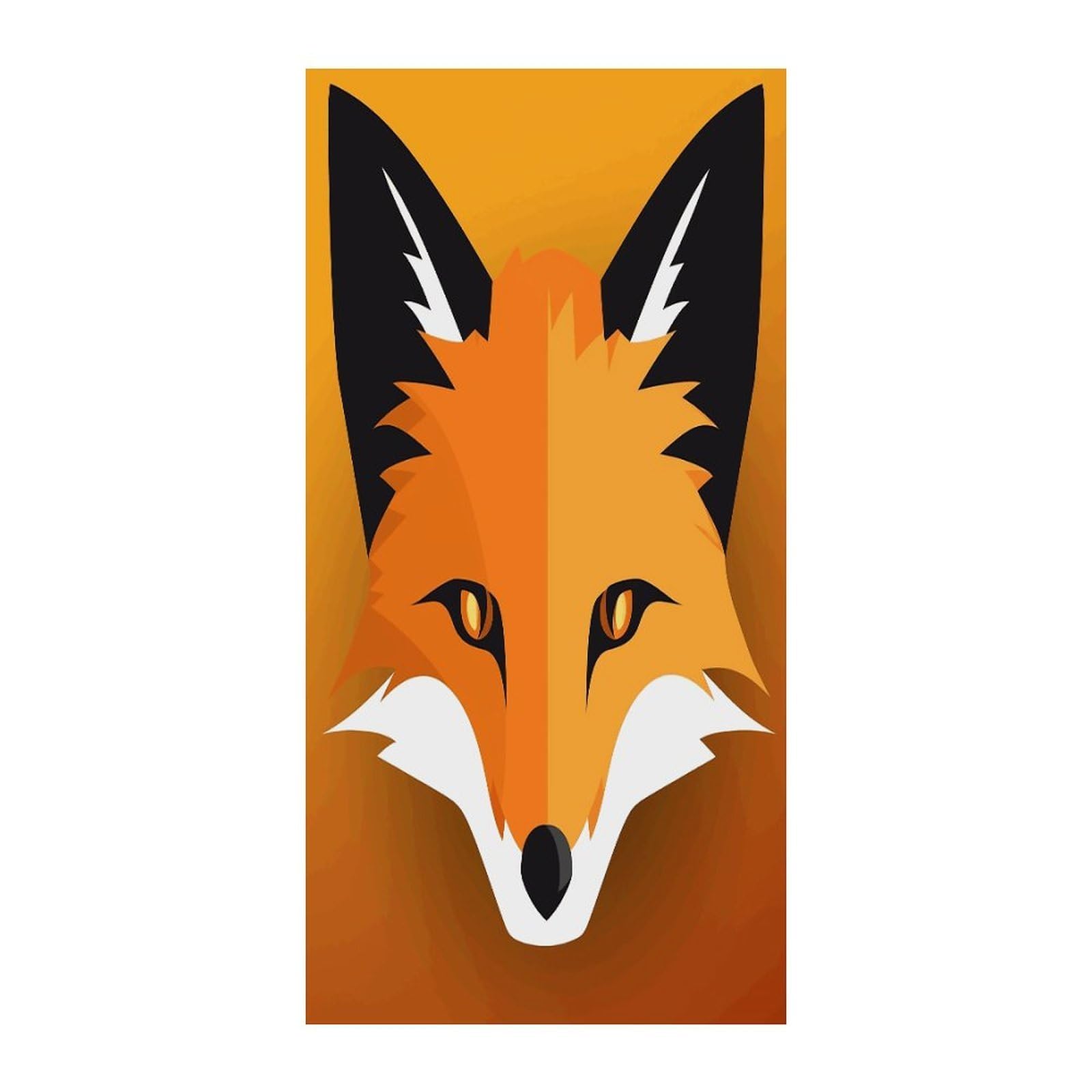 Fekiloot Style Fox Avatar Door Curtain Room Divider Curtains