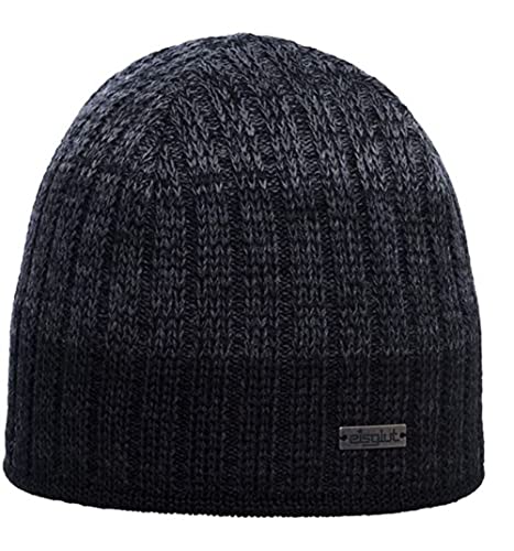 Preisvergleich Produktbild Eisglut Torsten Merino Mütze, SCHWARZ, M / 57-58cm