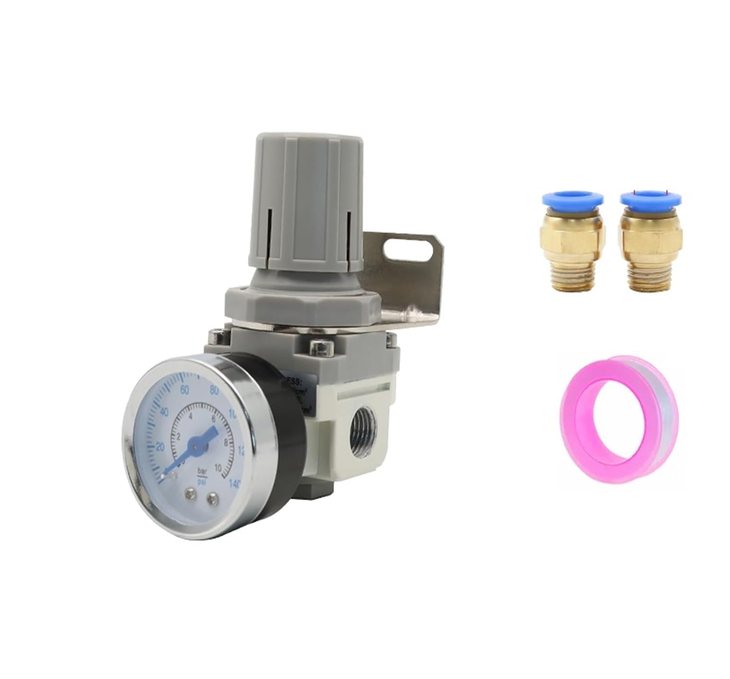 AR2000-02 Pneumatic Compressed Air Compressor Pressure Regulator Relief Valve 1/4"(AR2000-02 PC10-02)