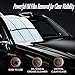 Automotive Glass Cleaner Windshield Oil Film Remover, Handheld Glass Emulsion Oil Film Purification for Car Windshield, Mirrors & Streak-Free Window Cleaner for Automotive & Household Glass (1PC)