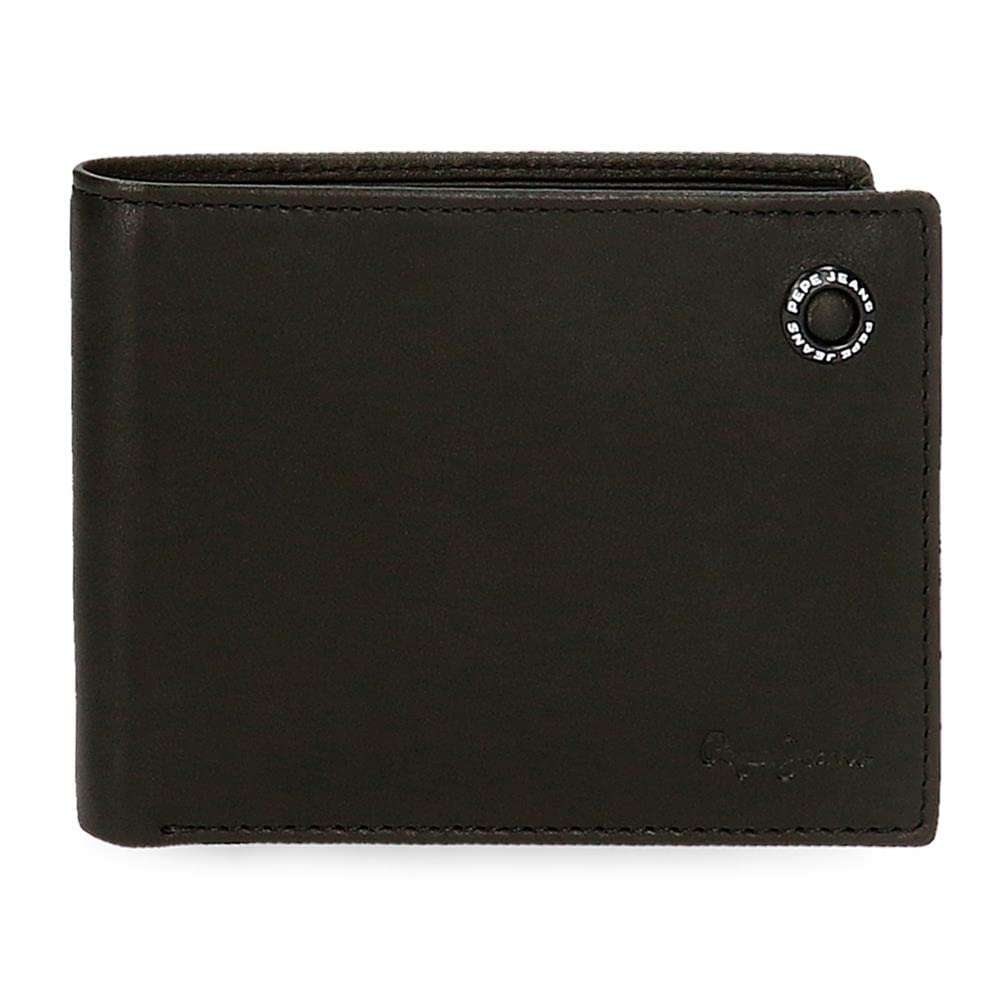 Pepe Jeans Badge, Black/White, única, Badge Wallet
