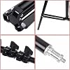 Coverzone Tripod Camera Light Foot Cast Iron 940GR Camera Paraflash Camera 70cm-210cm Openable Foldable Tripod Publisher Vlog Youtuber Light Tripod Foot TR8806