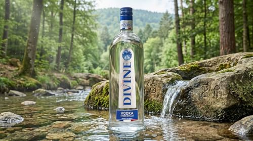 Pure Divine - Französischer Vodka aus den Nordvogesen - 37.5 Prozent Vol (1 x 0,5 l)