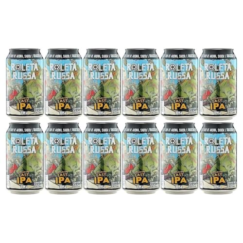 Kit 12 Cervejas Roleta Russa Easy IPA 350ml