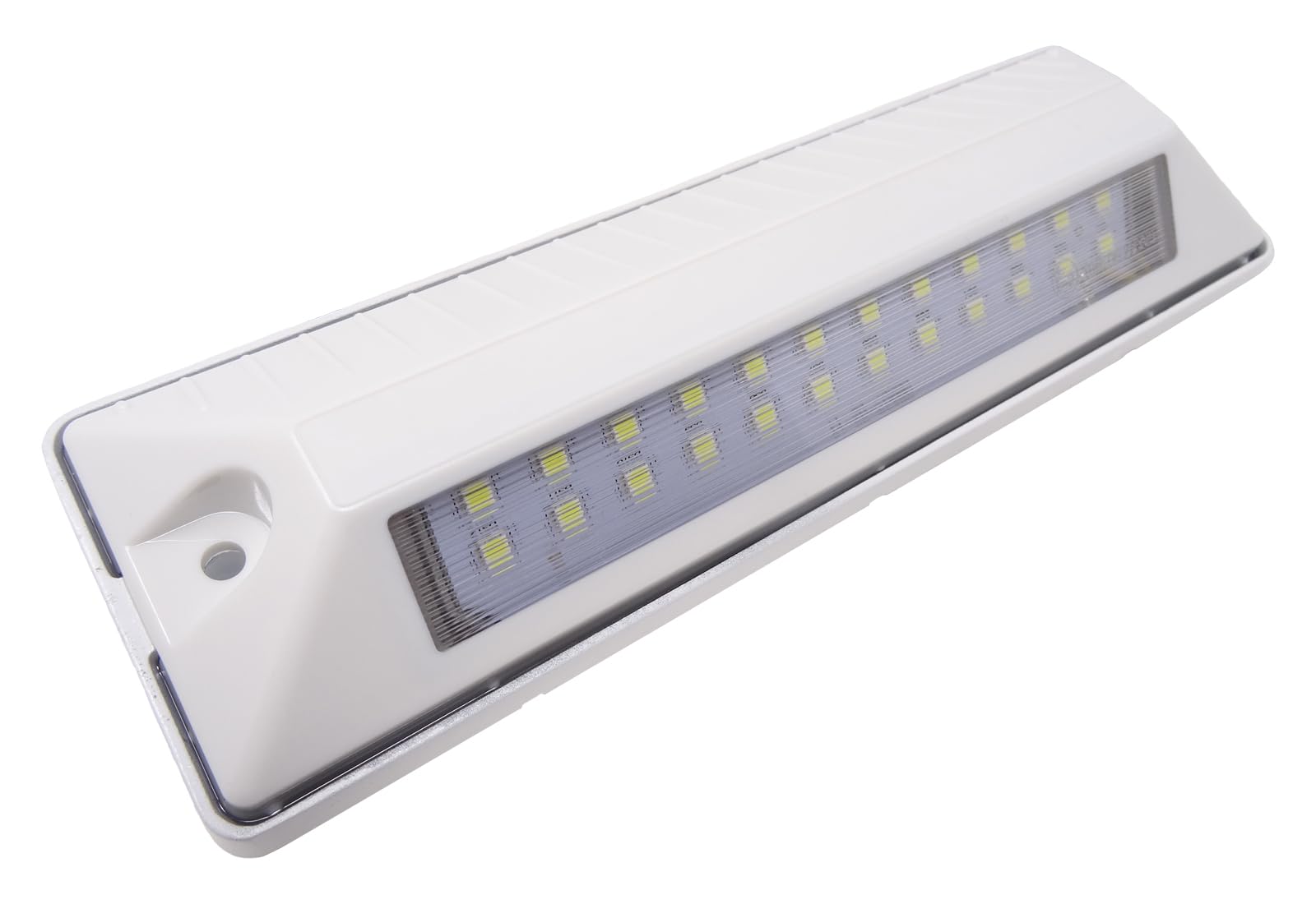 Dun-Bri DBG Pulsar Series 188mm LED Scene Light – 1500 Lumen | IP69K | 24-LED Low-Profile Light | 30° Beam | for Campers, Awnings, Trailers, Vans & Work Vehicles | White