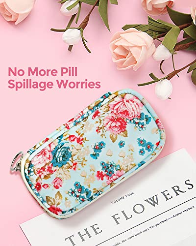 Weekly Pill Organizer 2 Times A Day, Amoos Travel Am Pm Pill Box 7 Day With Lightproof Canvas Bag For Privacy Protection, Large Daily Pill Box Organizer For Vitamin, Supplement, Medication, Fish Oil #TOP1