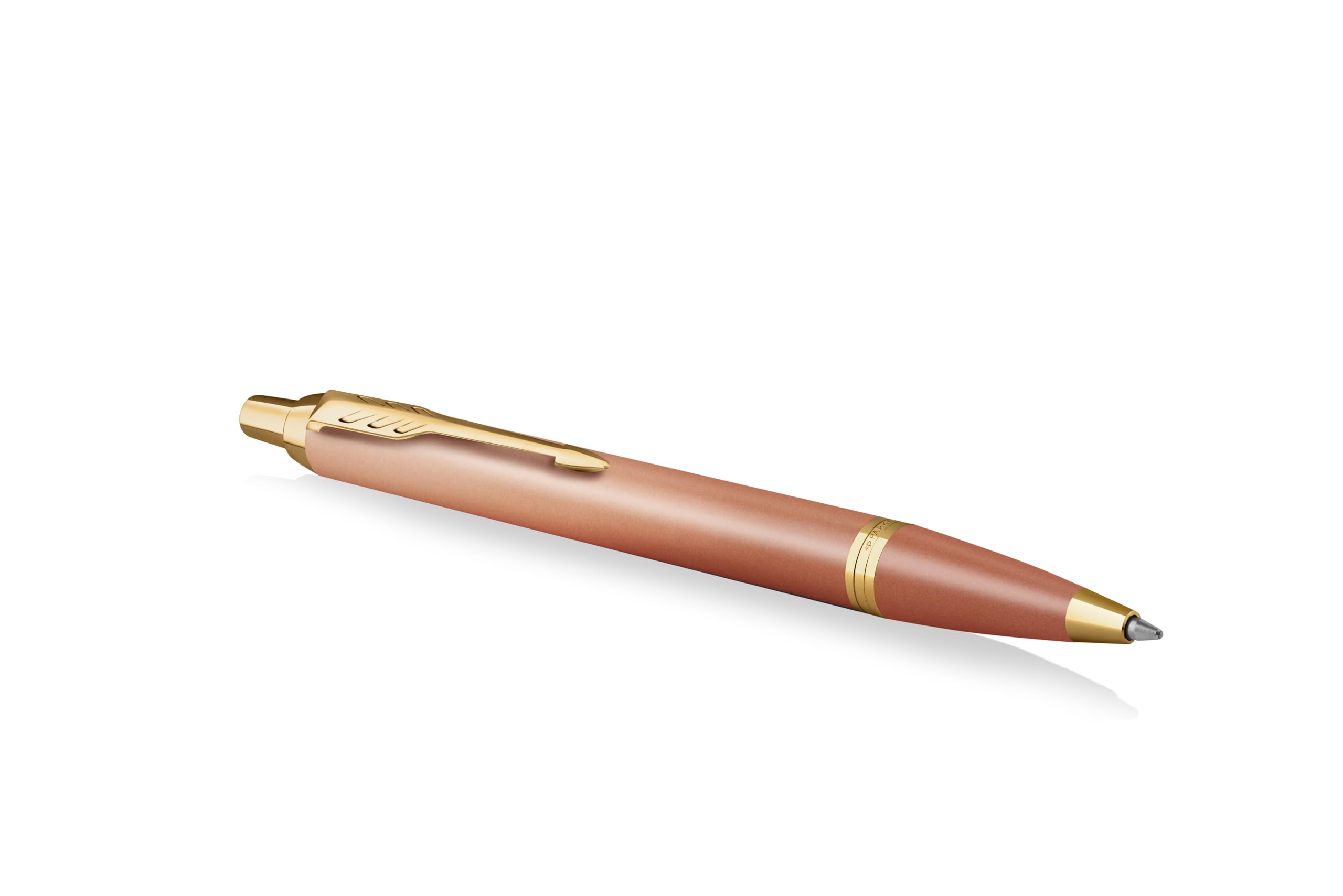 PARKER IM Rituals Orange CT Bolígrafo y bolígrafo de punta redonda con grabado, bolígrafo premium, caja de regalo, regalo personalizado, cumpleaños (naranja CT)