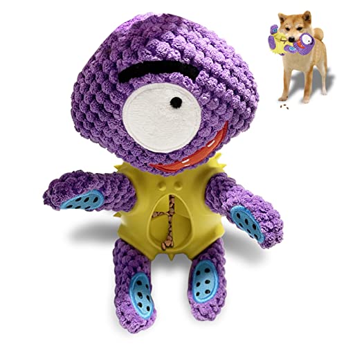 Juguetes Interactivos para Perros, Juguetes de Peluche para Perros, Juguetes para Perros Durable Masticable Hecho de Algodón Natural y Caucho para Cachorros Pequeños Medianos Perros Cover