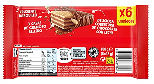 Nestlé Extrafino barritas para calmar el antojo dulce de forma controlada 2