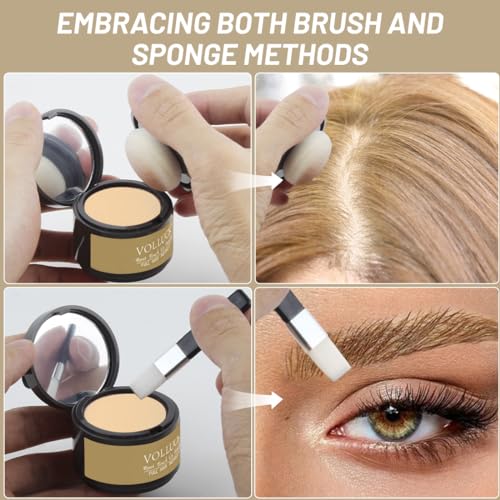 Volluck Root Touch Up Hair Powder Root Cover Up Hairline Shadow Powder Stick thumb #2