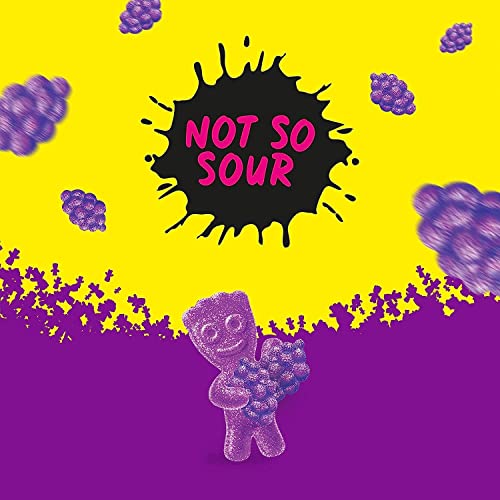 Sour Patch Kids Grape Candy – Soft And Chewy Gummy Grape Shaped Candy – Bulk Pack - 2 Pound #TOP3