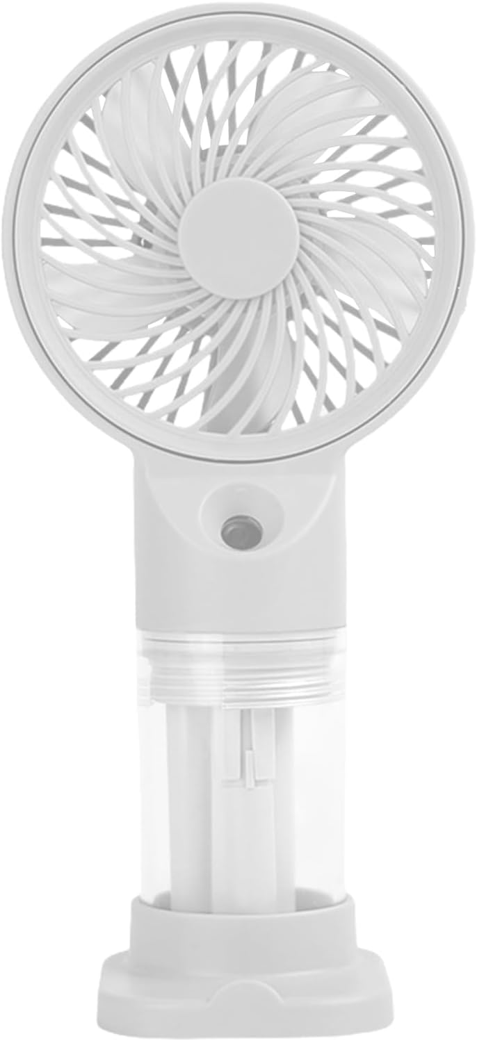 Misting Fan Portable, Foldable Personal Cooler, 6.38×1.73in Handheld Air Sprayer, 3 Speed Adjustable Setting, Refreshing Mist Function for Travel, Camping, Beach, Gym, Picnic, Home