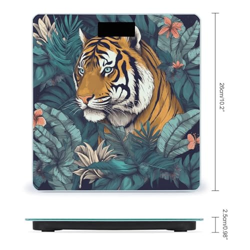 Báscula Digital de Peso Corporal Tropical Tiger miniatura 2