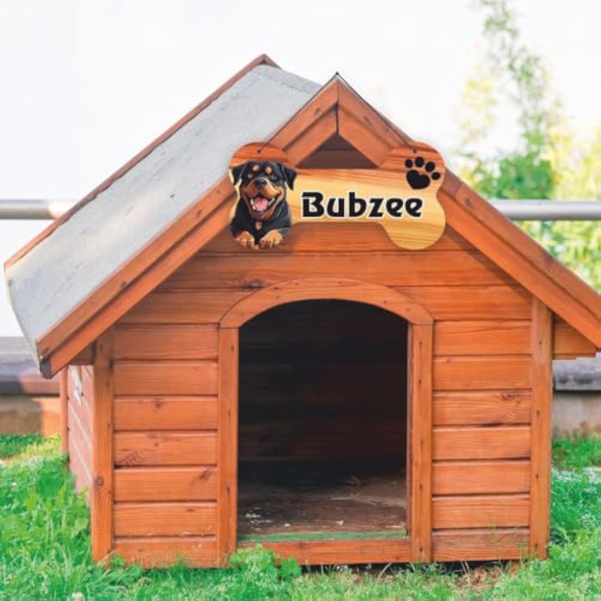Customized Dog Name Acrylic Hanging Board