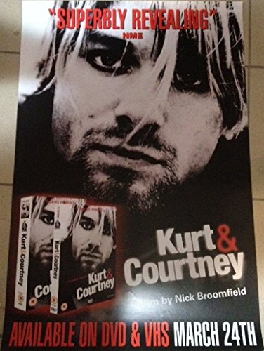 Affiche Nirvana Kurt Cobain retro 50x70 cm souvenir grunge