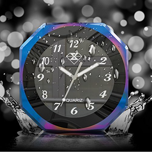 Perfectech Waterproof 7/8"- 1 1/8" Handlebar Luminous Dial Motorcycle Clock for Dirt Bike Motocross Yamaha Kawasaki Honda Suzuki Harley Davidson (Burning blue) - Thumbnail 4