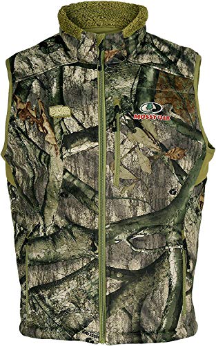 EHG Elite Blackburn Berber Fleece Lined Camo Hunting Vest (MO Treestand, Large)