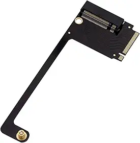 Placa de conversão portátil Rog Ally 2230 para 2280 SSD de expansão de disco rígido de alta capacidade NVME M-Key NGFF M.2 PCIE 4.0 3.0 adaptador de dedo dourado cartão de conversão de