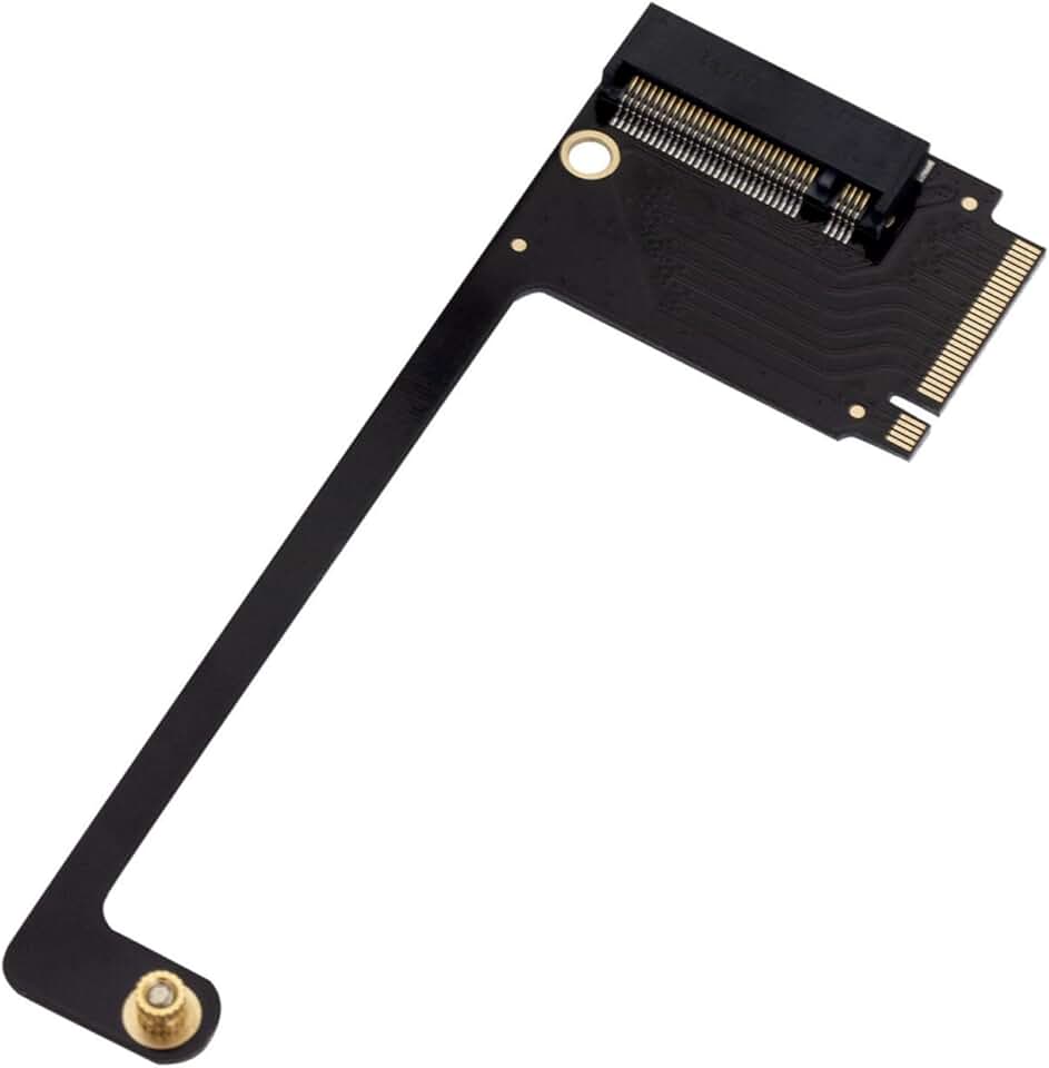 Placa de conversão portátil Rog Ally 2230 para 2280 SSD de expansão de disco rígido de alta capacidade NVME M-Key NGFF M.2 PCIE 4.0 3.0 adaptador de dedo dourado cartão de conversão de