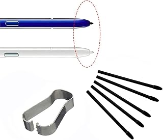 टच स्टाइलस पेन टिप निब Samsung स्पेन पेन रीफिल टूल सेट टैब S6/S7+Note10/Note20 Nib के साथ इस्तेमाल होने वाला (काला, स्टाइलस पेन शामिल नहीं है)